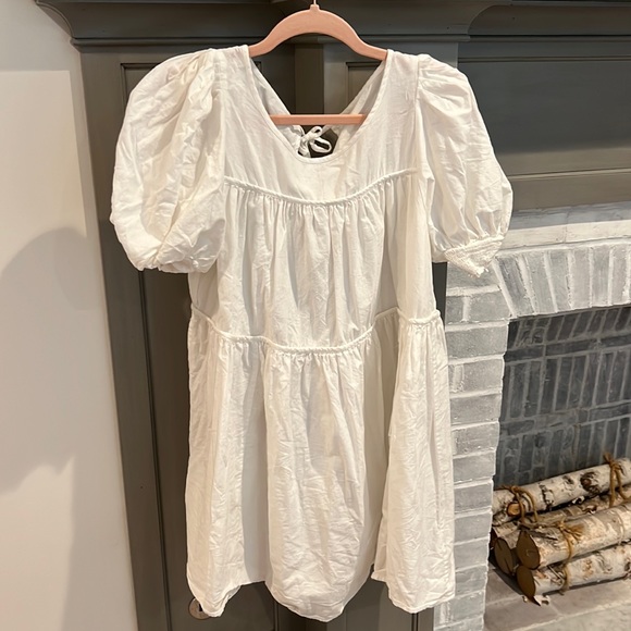 white waterfall dresser Worlds Away Valentina Chest, White